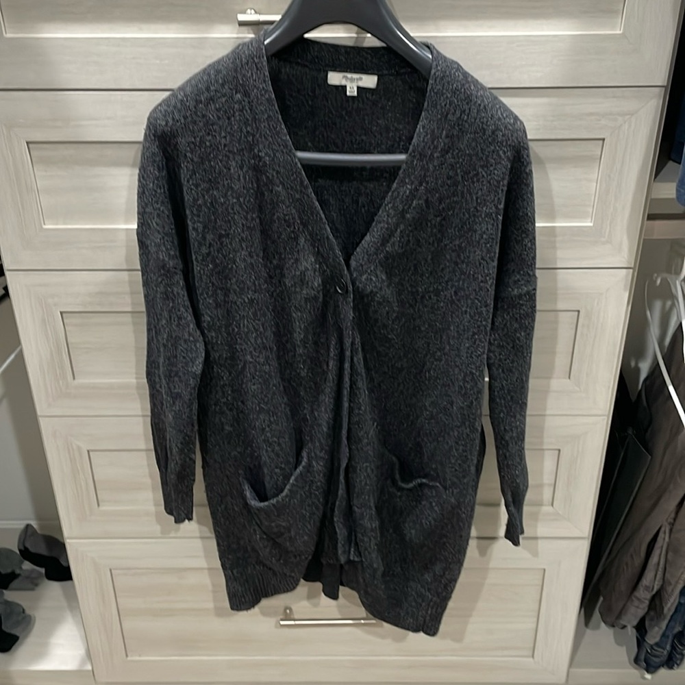 Madewell oversized knit cardigan size XS